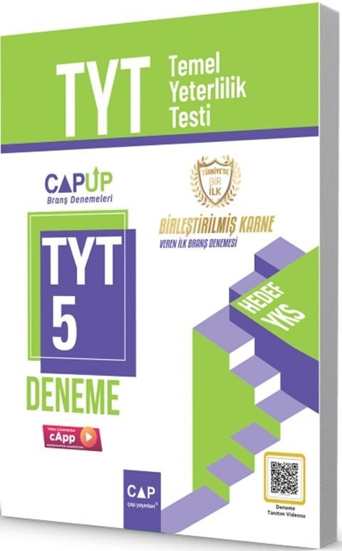 Çap Yayınları TYT 5 li Deneme Sınavı