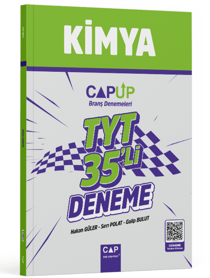Çap Yayınları TYT Kimya 35 li Deneme