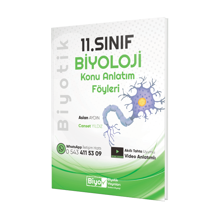 Biyotik Yayınları 11. Sınıf Biyoloji Konu Anlatım Föyleri
