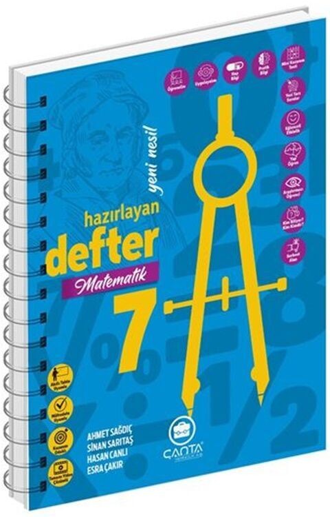 Çanta Yayınları 7. Sınıf Matematik Hazırlayan Defter