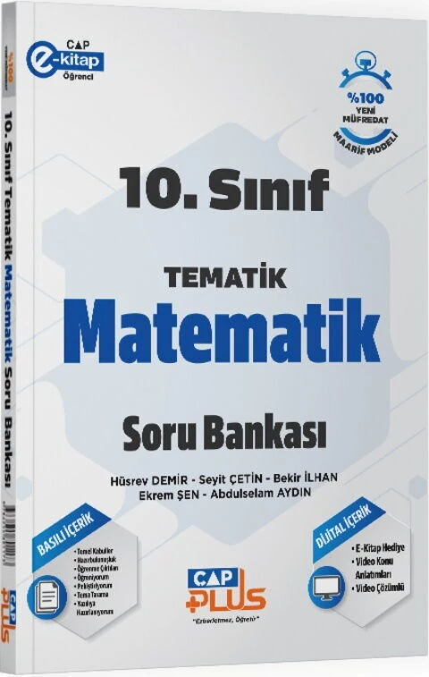 Çap Yayınları 10. Sınıf Matematik Tematik Soru Bankası