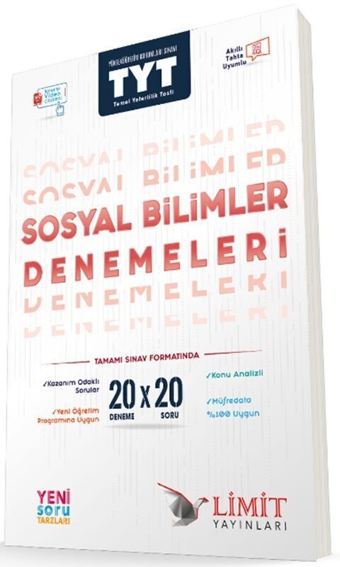 Limit Yayınları  Tyt 20 li Sosyal Bilimler Denemeleri