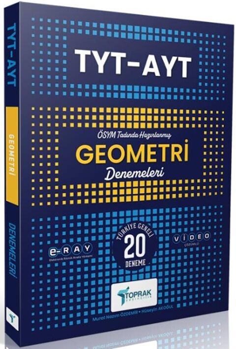 Toprak Yayıncılık TYT AYT Geometri Deneme