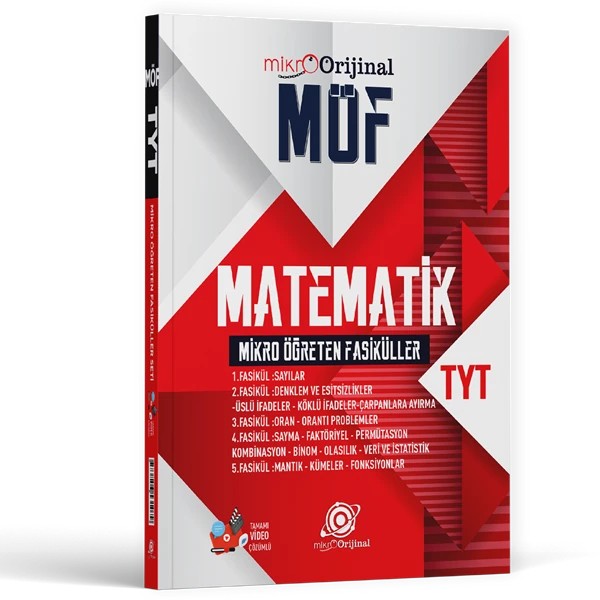 Orijinal Mikro TYT Matematik MÖF Mikro Öğreten Fasiküller Set