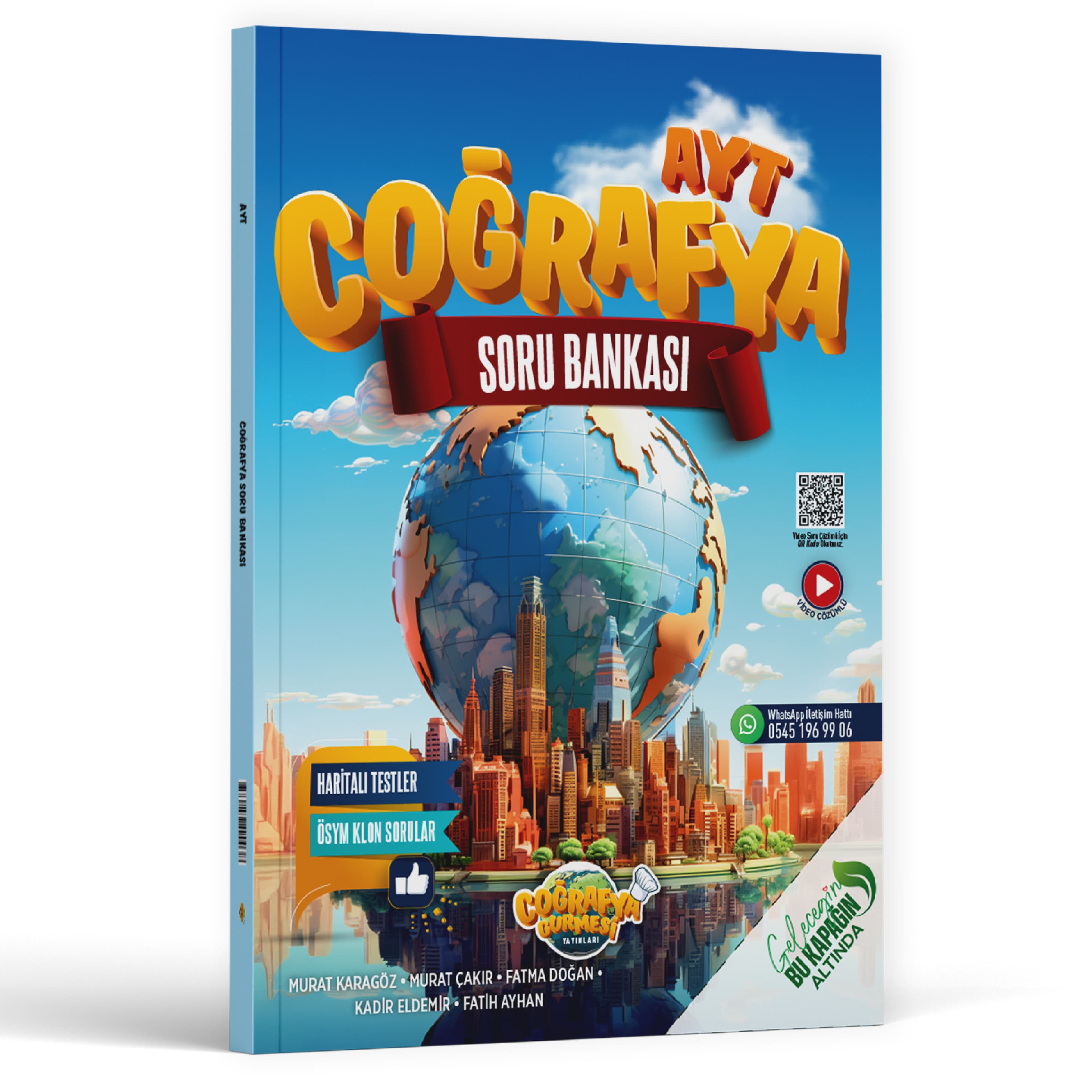 Coğrafya Gurmesi Yayınları AYT Coğrafya Soru Bankası