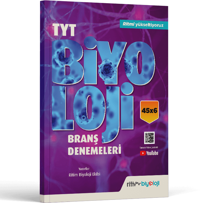 Ritim Biyoloji TYT Biyoloji 45 x 6 Branş Denemeleri