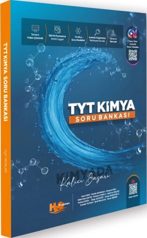 H2O Yayınları TYT Kimya Soru Bankası
