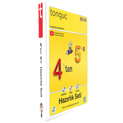 4`ten 5`e Hazırlık Seti Tonguç Akademi