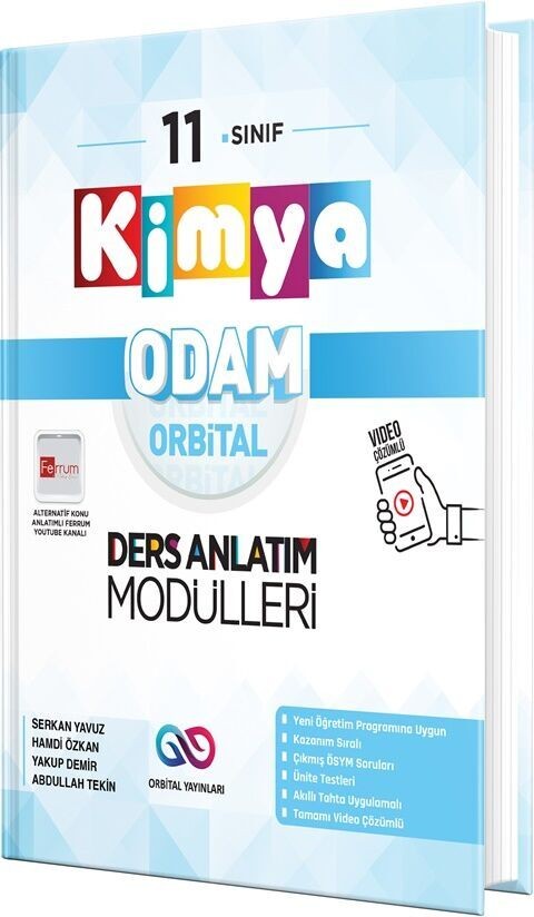 Orbital Yayınları 11. Sınıf Kimya Orbital Ders Anlatım Modülleri