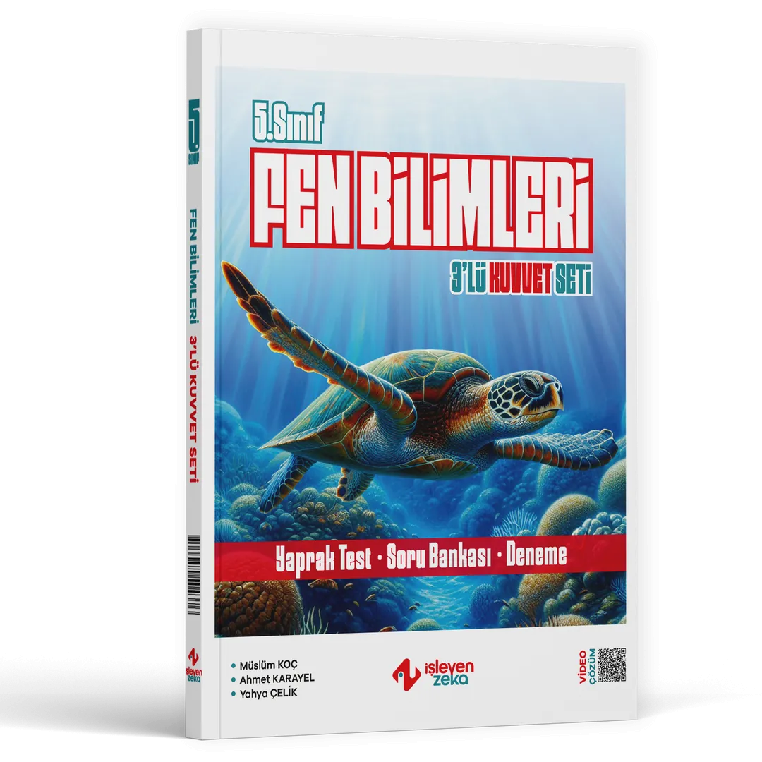 İşleyen Zeka 5. Sınıf Fen Bilimleri 3 lü Kuvvet Seti