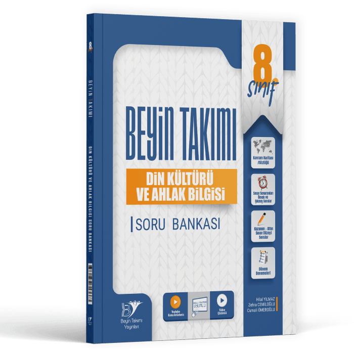 Beyin Takımı Yayınları 8. Sınıf Din Kültürü ve Ahlak Bilgisi Soru Bankası