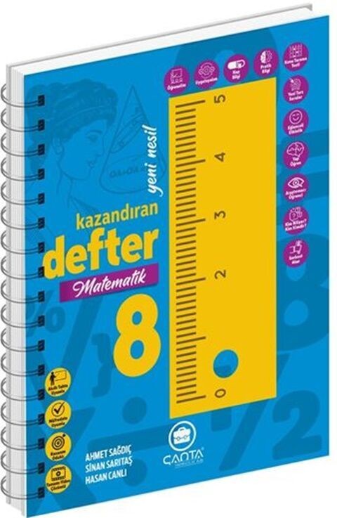 Çanta Yayınları 8. Sınıf Matematik Kazandıran Defter