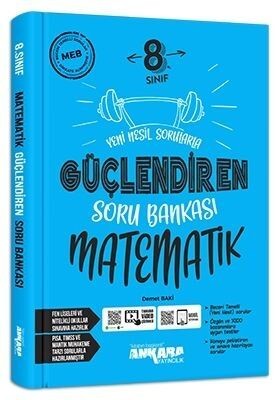 Ankara Yayıncılık 8. Sınıf Güçlendiren Soru Bankası - Matematik