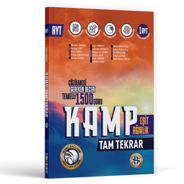 Bilgi Sarmal Yayınları AYT Eşit Ağırlık Tam Tekrar Kamp