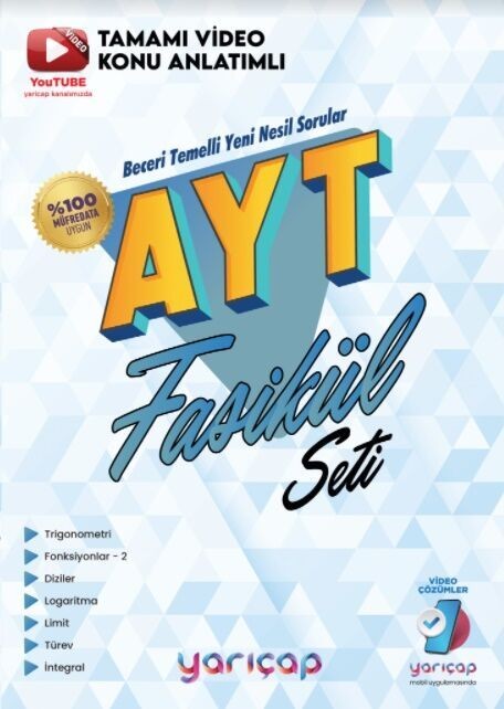 YarıÇap Yayınları AYT Matematik Fasikül Seti