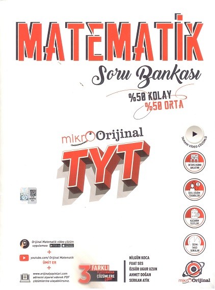 Orijinal Mikro TYT Matematik Soru Bankası