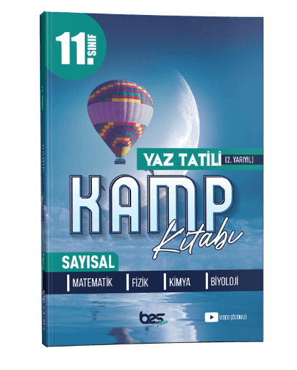 Bes Yayınları Vitrin Ulti 11. Sınıf 2. Dönem Sayısal Kamp Kitabı