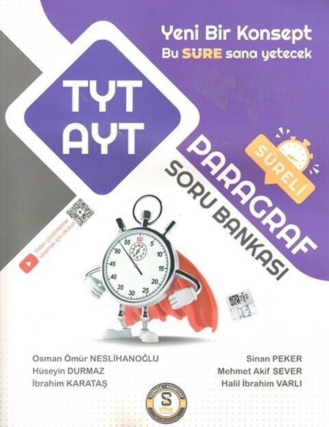 Süre Yayınları TYT AYT Paragraf Soru Bankası