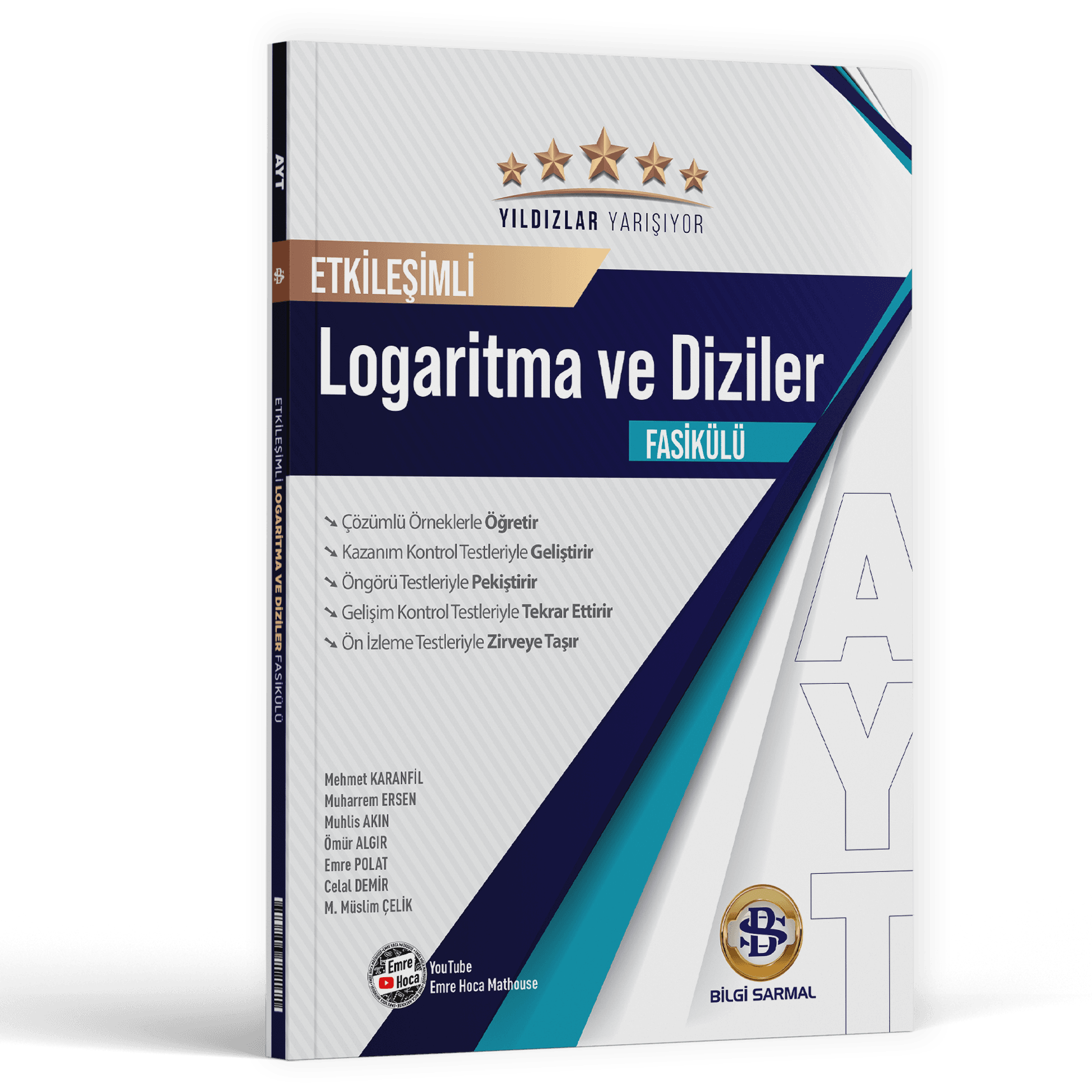Bilgi Sarmal Yayınları AYT Logaritma ve Diziler Yıldızlar Yarışıyor Etkileşimli Fasikülü