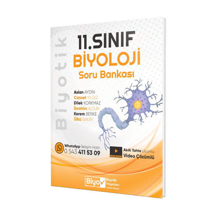 Biyotik Yayınları 11. Sınıf Biyoloji Soru Bankası