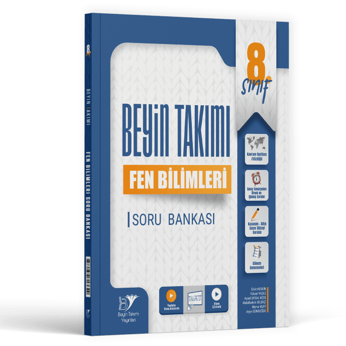 Beyin Takımı Yayınları 8. Sınıf Fen Bilimleri Soru Bankası