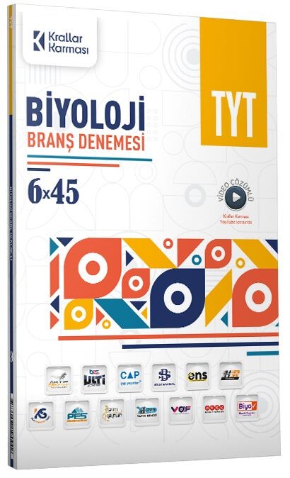 Krallar Karması TYT Biyoloji 6 x 45 Branş Deneme