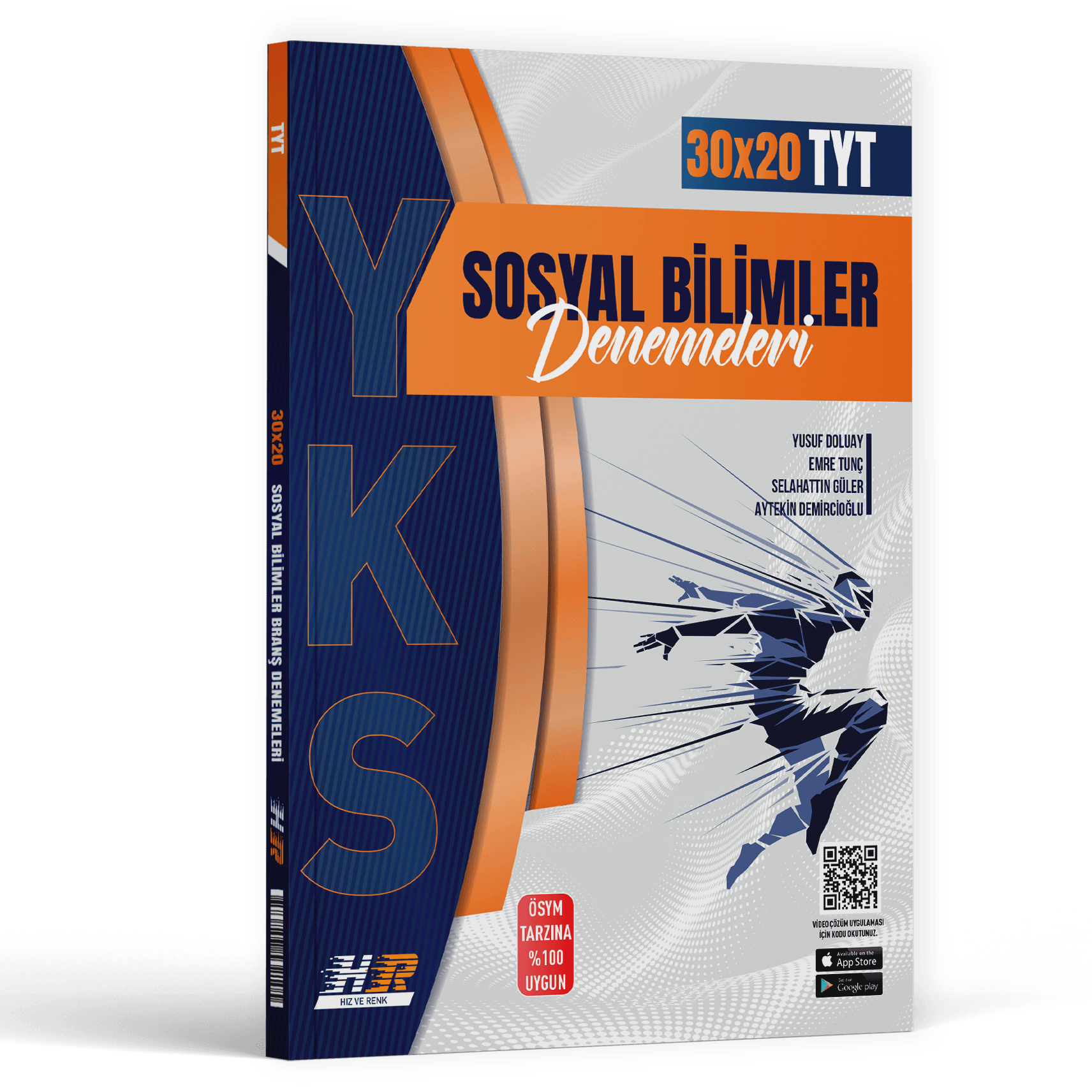 Hız ve Renk Yayınları TYT Sosyal Bilimler 30 x 20 Denemeleri