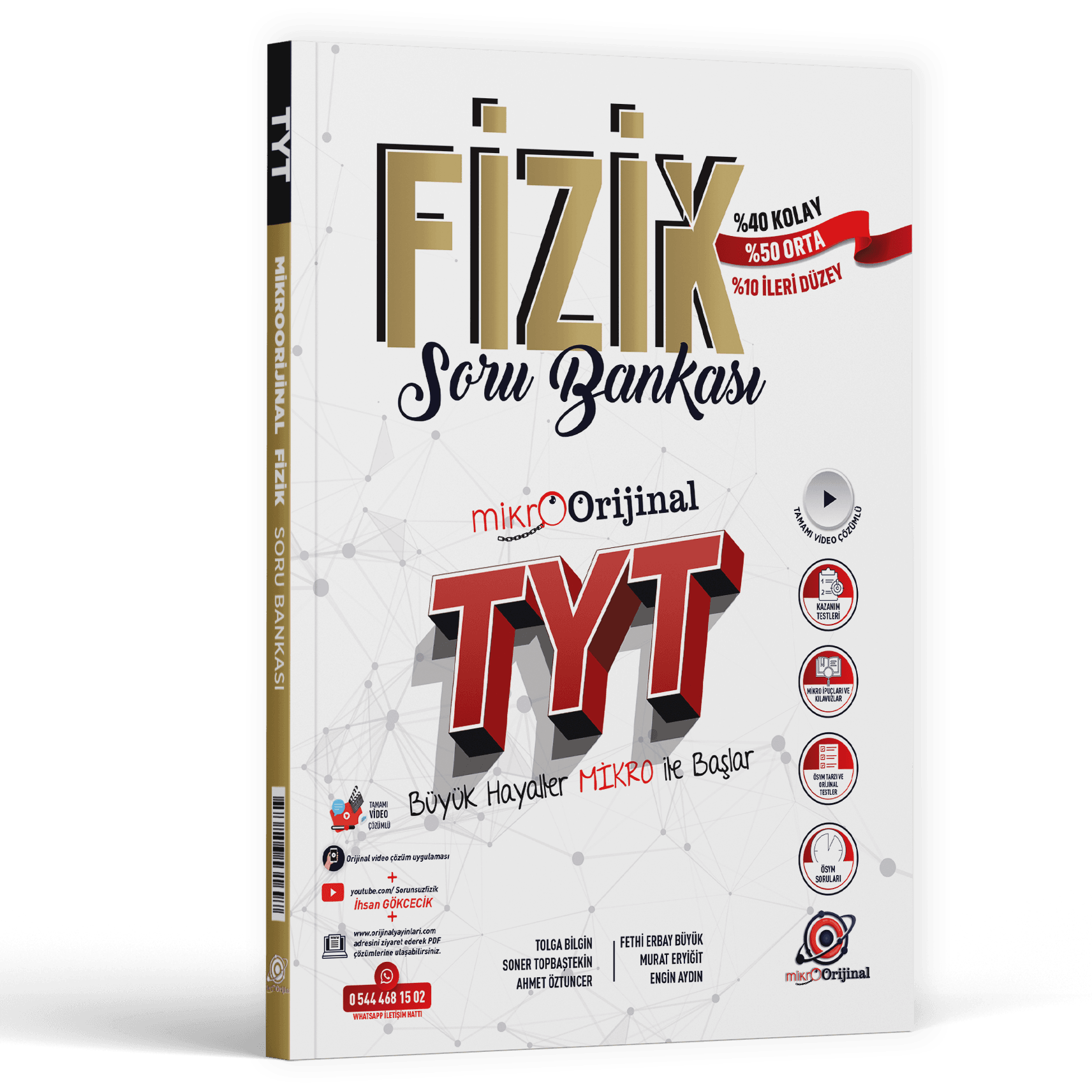 Orijinal Mikro TYT Fizik Soru Bankası