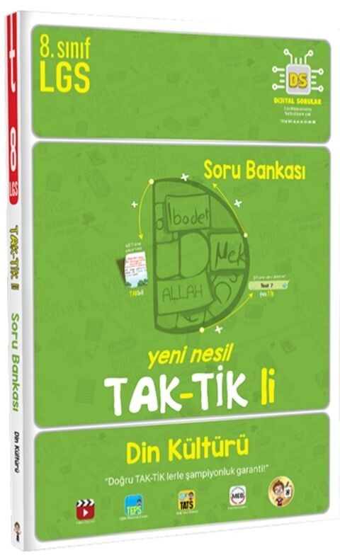 8. Sınıf Din Kültürü ve Ahlak Bilgisi Taktikli Soru Bankası Tonguç Akademi