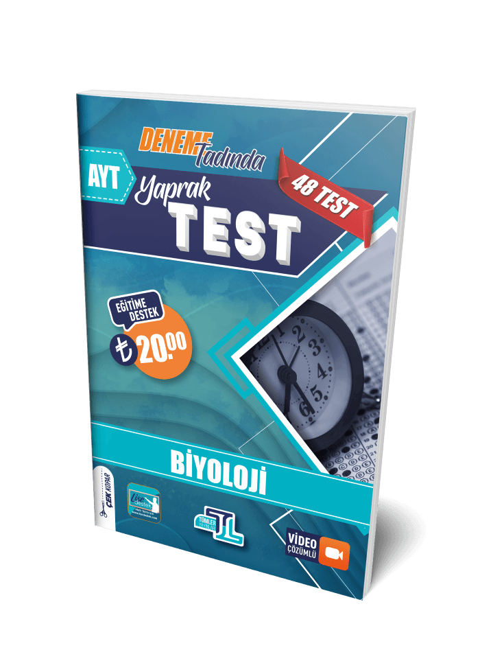 Tümler Yayınları AYT Biyoloji Yaprak Test
