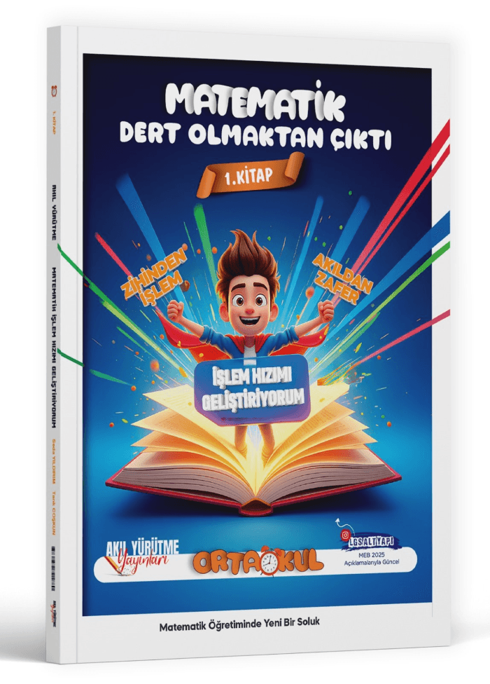 Akıl Yürütme Yayınları 5. 6. 7. 8. Sınıf Matematik İşlem Hızımı Geliştiriyorum 1. Kitap