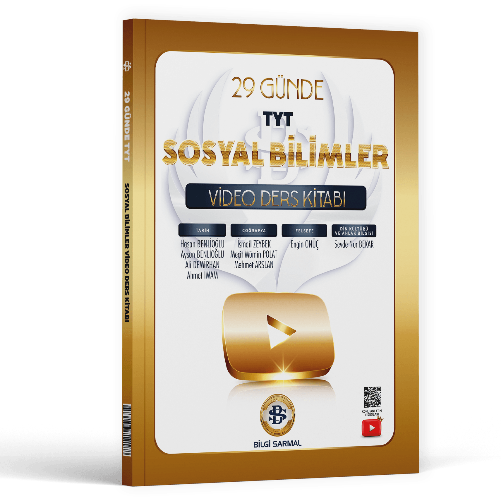 Bilgi Sarmal Yayınları TYT Sosyal Bilimler 29 Günde Video Ders Kitabı