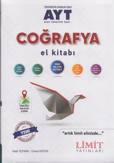 Limit Yayınları  Ayt Coğrafya El Kitabı