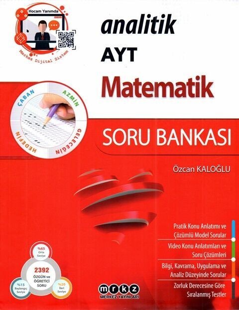 Merkez Yayınları AYT Matematik Analitik Soru Bankası