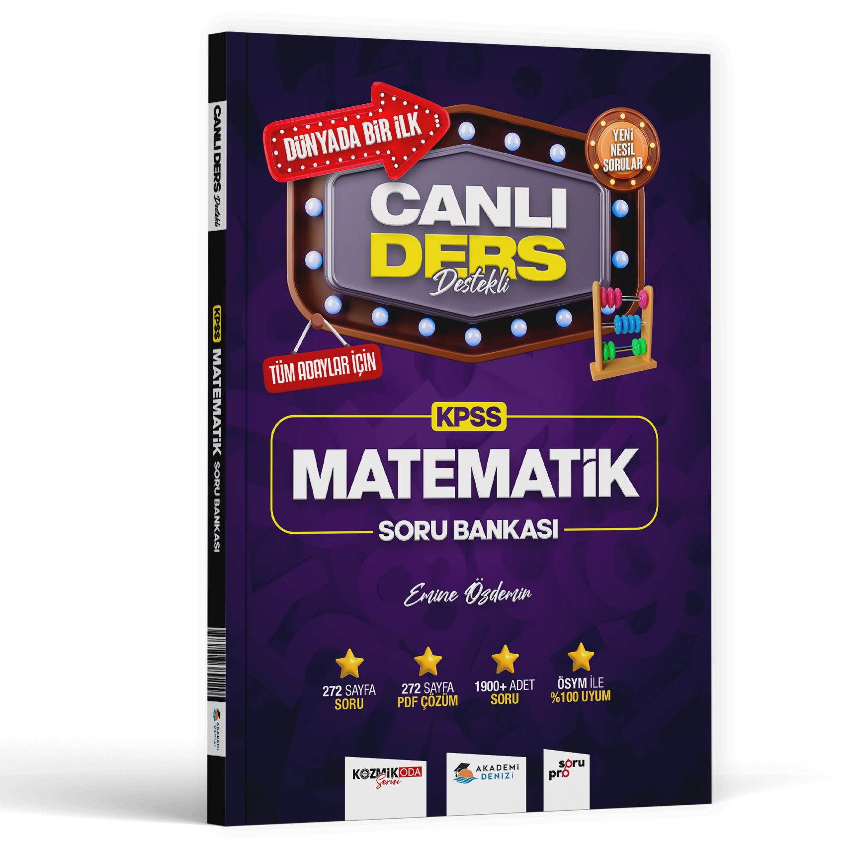 Akademi Denizi Yayınları KPSS Matematik Canlı Ders Destekli Soru Bankası