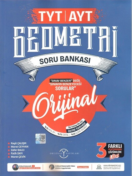 Orijinal Mikro TYT AYT Geometri Soru Bankası