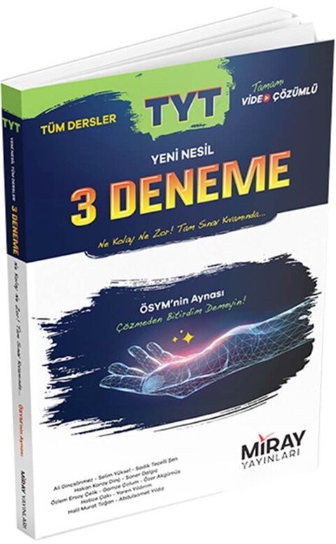 Miray Yayınları TYT 3 Deneme