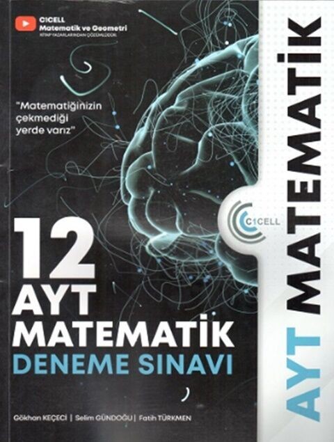 C1cell Yayınları AYT Matematik 12 Deneme Sınavı