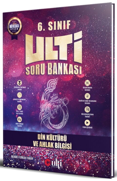 Ulti Yayınları 6. Sınıf Din Kültürü ve Ahlak Bilgisi Soru Bankası