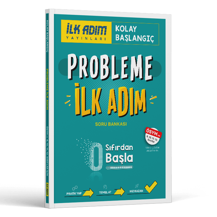 İlk Adım Yayınları Probleme İlk Adım Sıfırdan Kolay Başlangıç Kitabı