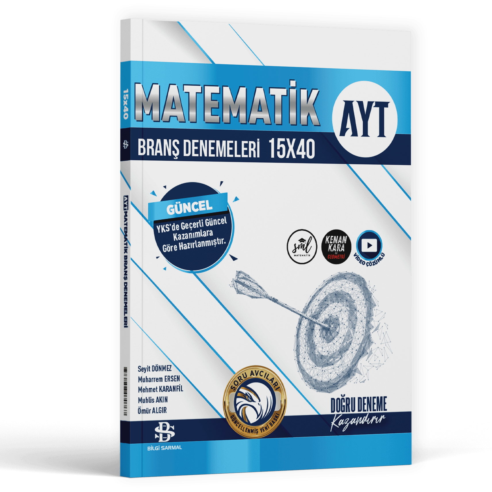 Bilgi Sarmal Yayınları AYT Matematik 15 x 40 Branş Denemeleri