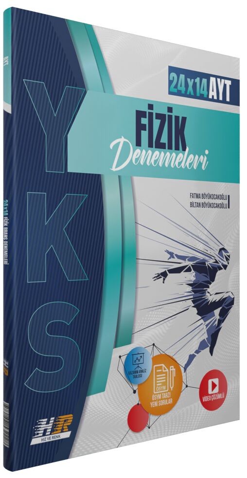 Hız ve Renk Yayınları AYT Fizik 24 x 14 Denemeleri