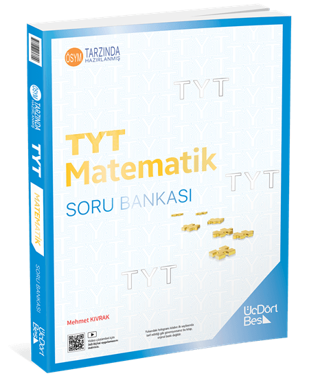 ÜçDörtBeş Yayınları TYT Matematik Soru Bankası