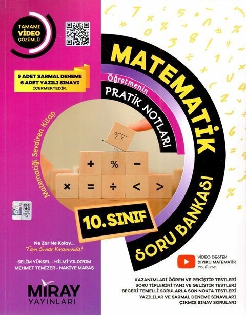 Miray Yayınları 10. Sınıf Matematik Soru Bankası