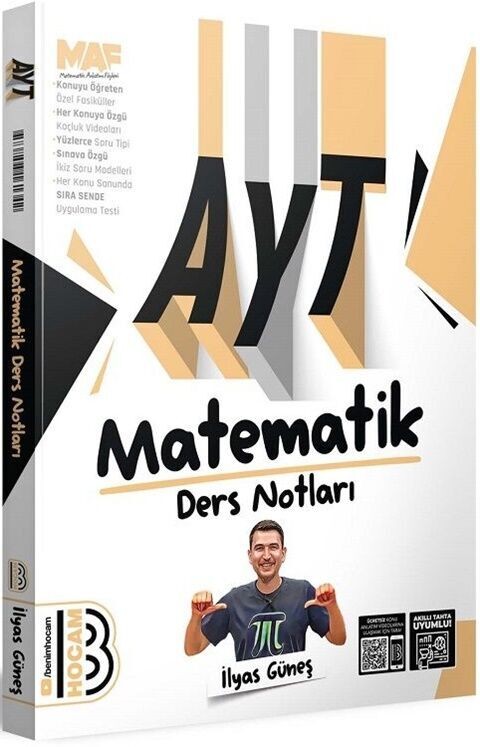 Benim Hocam Yayınları AYT Matematik Ders Notları MAF