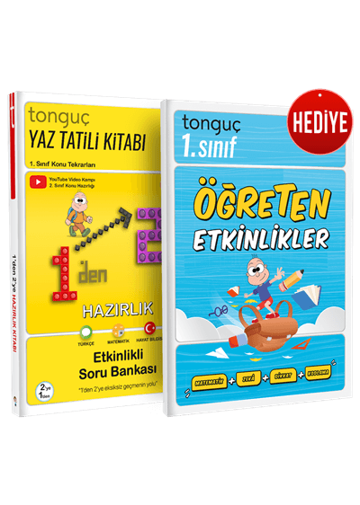 1`den 2`ye Hazırlık Kitabı Tonguç Akademi