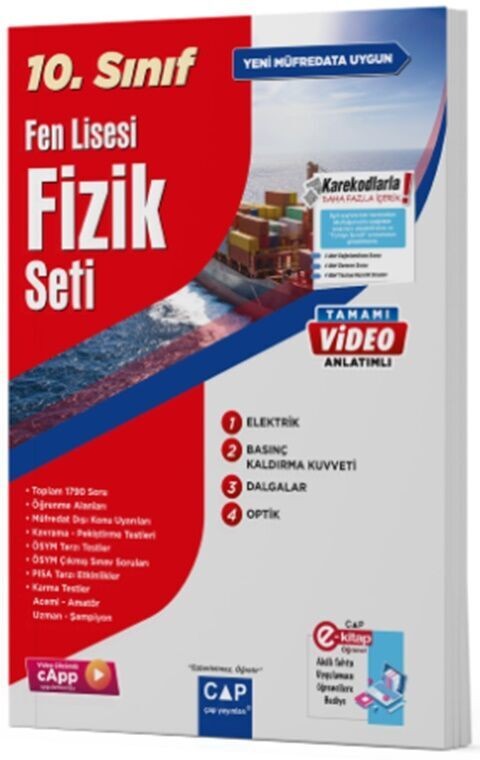 Çap 10. Sınıf Fen Lisesi Fizik Seti