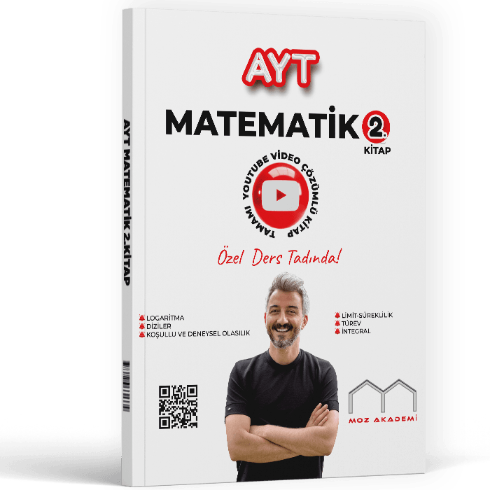 Alan Yayınları Moz Akademi AYT Matematik 2. Kitap Tamamı Çözümlü Soru Bankası