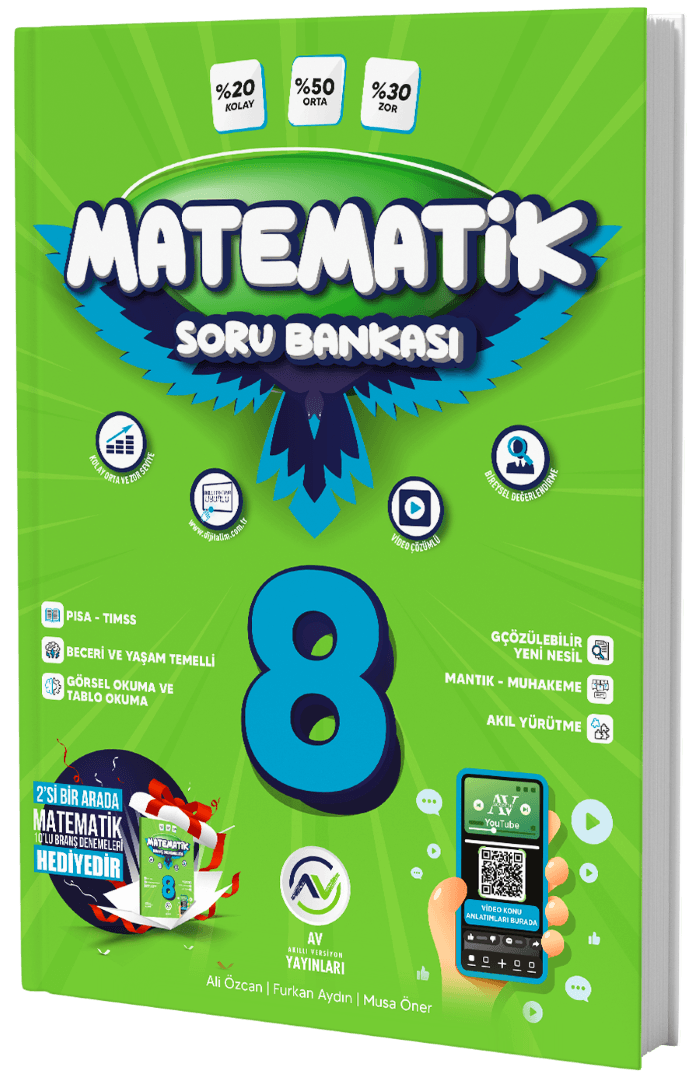 Av Yayınları 8. Sınıf Matematik Soru Bankası