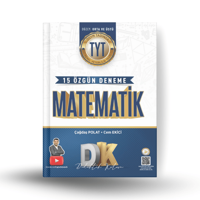 Didaktik Kalem Yayınları TYT Matematik 15 Deneme